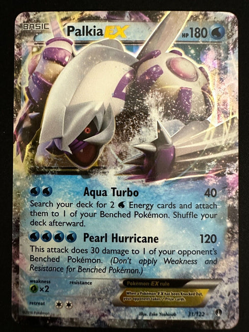 Palkia EX 31/122 Breakpoint Holo Ultra Rare Pokemon Card